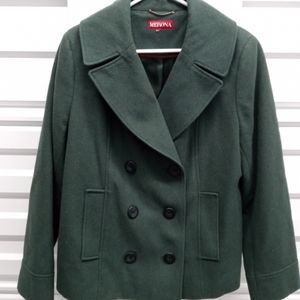 Merona green woolblend jacket